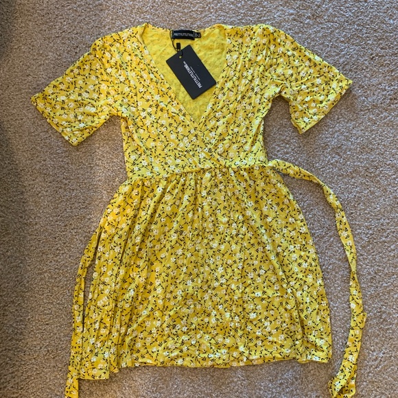 Floral mini summer dress - Picture 1 of 3